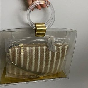 TRANSPARENT FASHION HANDBAG